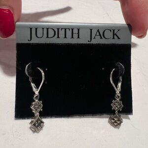 Judith Jack 925 Silver Earrings